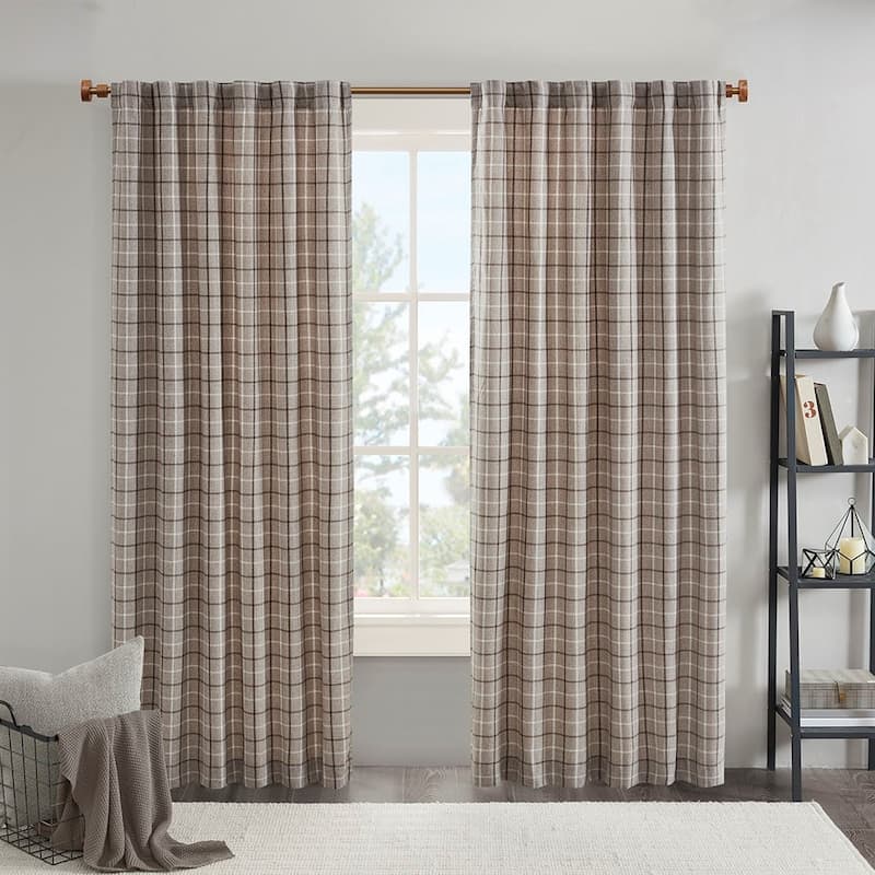 Rod Pocket and Back Tab Curtain Panel