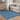 Style Haven Martinique Navy/Blue Lattice Trellis Indoor Outdoor Rug-