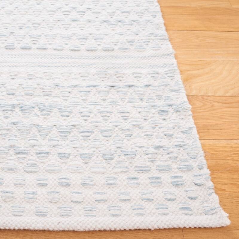 SAFAVIEH Handmade Kilim Gilberte Boho Geometric Wool Rug