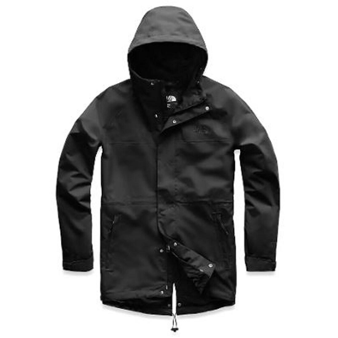 north face rain parka