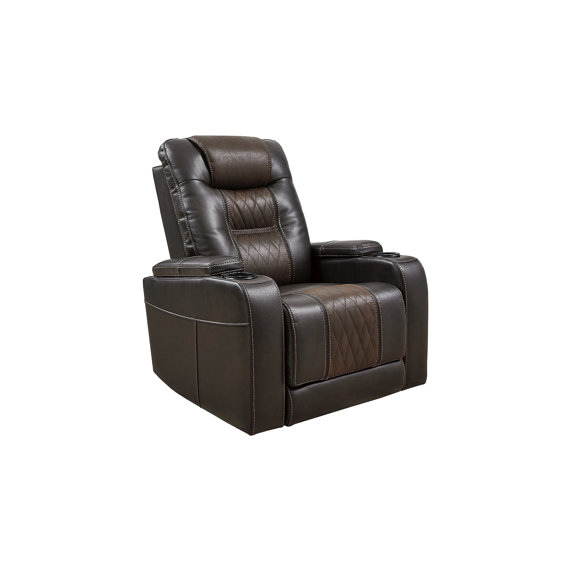 Signature Design by Ashley Composer Brown Adjustable Power