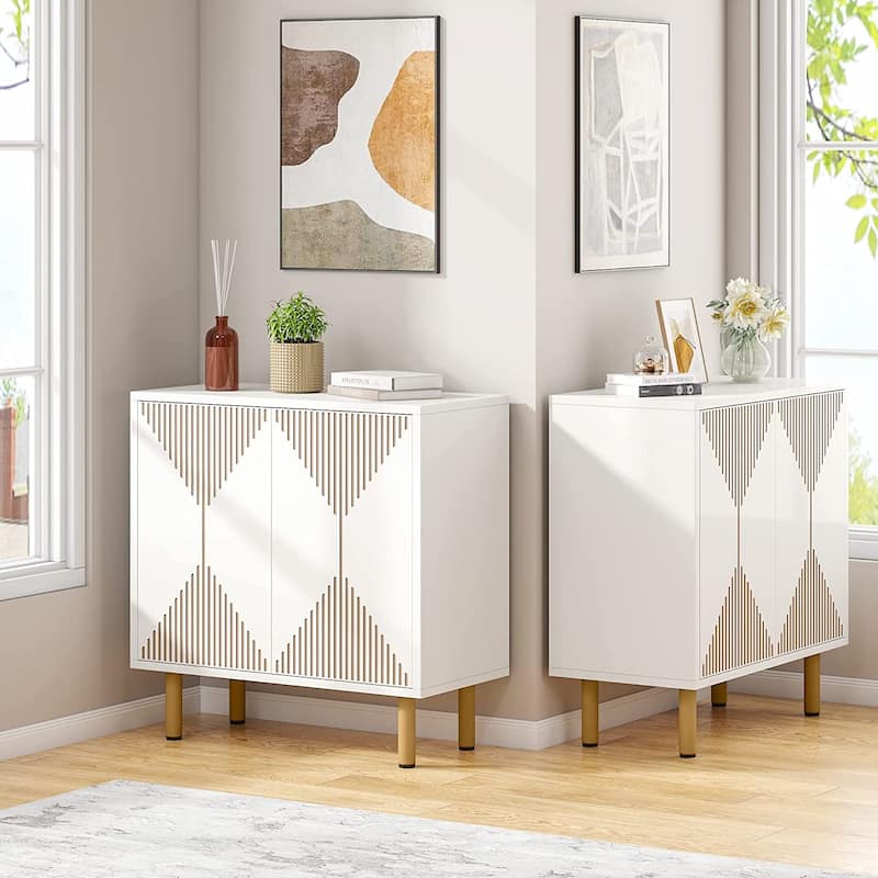 Freestanding Floor Cabinet, Classic 55 inches Sideboard