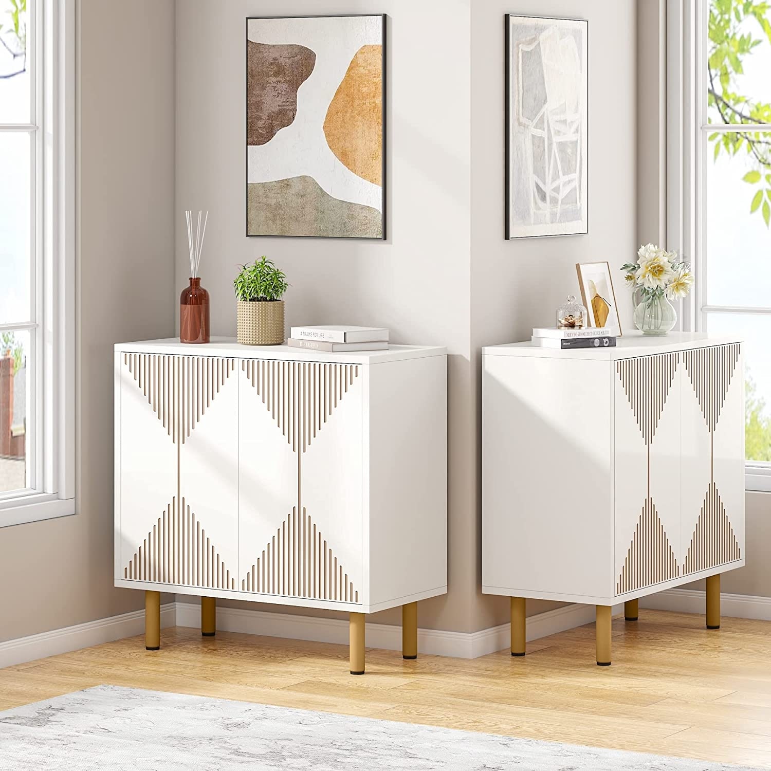 55 inch top accent cabinet