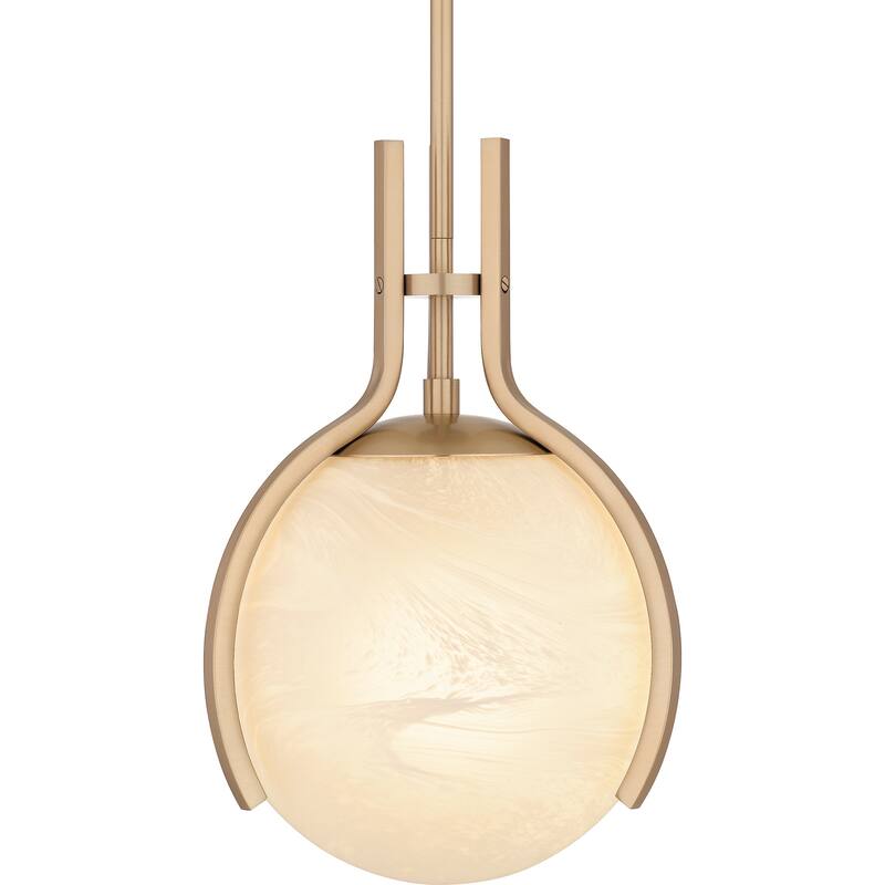 Orbit 1-Light Bronze Gold Pendant Light