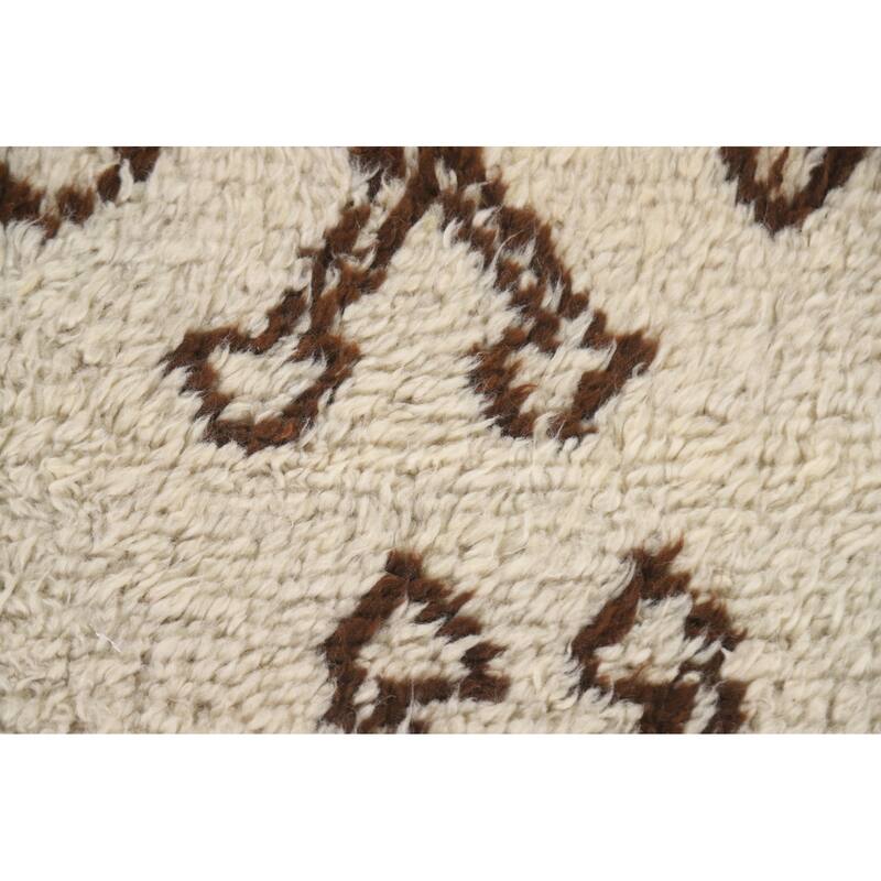 Vegetable Dye Anatolian Turkish Runner Rug Hand-knotted Wool Carpet - 3'3"x 10'4"