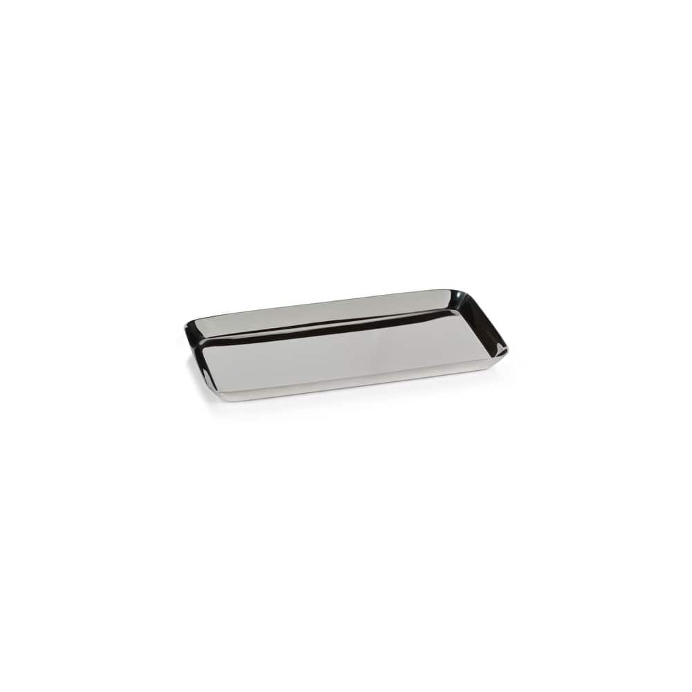 Perpignan Versatile Rectangular Polished Steel Tray
