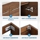 preview thumbnail 81 of 112, ARTCHIRLY 24/36/48/60 Inch Bathroom Vanity with Sink, Freestanding Bathroom Vanity with Soft Close Door and Shelf
