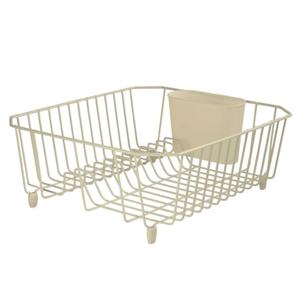 shop rubbermaid 6008-ar-bisqu bisque twin sink dish