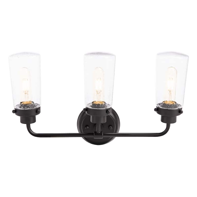 SAFAVIEH Lighting Derser 3-light LED Vanity Sconce - 19.3" W x 5.9" L x 11.8" H