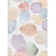 preview thumbnail 2 of 6, Well Woven Kids Rugs Watercolor Dot Modern Machine Washable Area Rug Multi Color - 3'3" x 5'