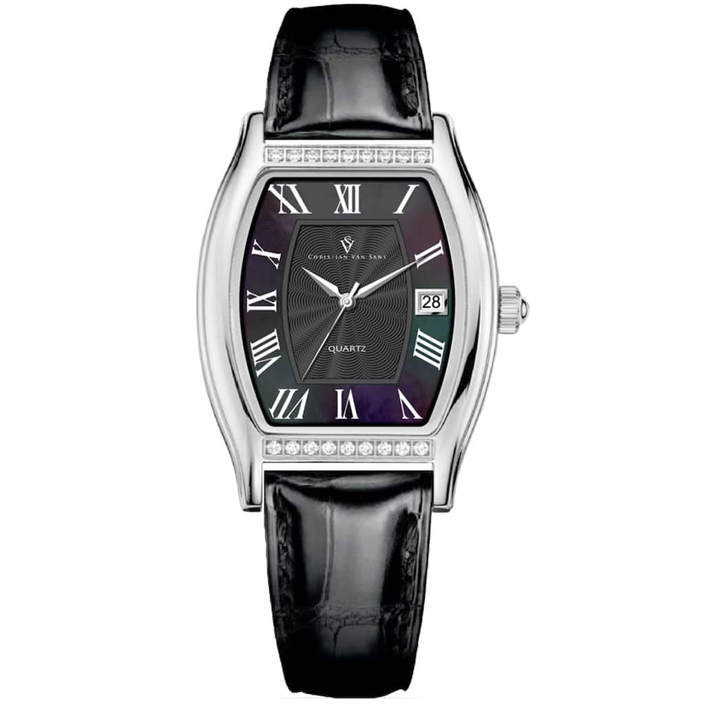 Christian Van Sant Women's Gemma Black Dial Watch - CV2440 - 6 (36)