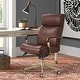 preview thumbnail 16 of 40, La-Z-Boy Melrose Executive Office Chair, Brass Finish