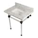 Option Carrara Marble / Oil Rubbed Bronze