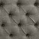 preview thumbnail 8 of 10, Furniture of America Tays Linen Tufted Fabric Wingback Loveseat Bench