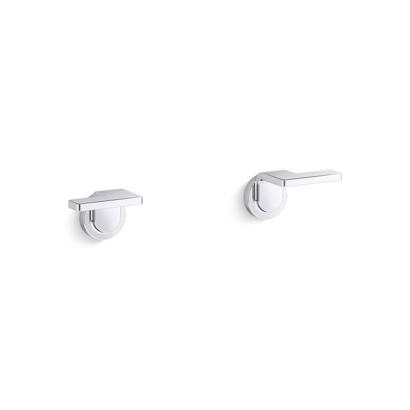 Kallista P34239-LV Guise Collection Lever Handles - Polished Chrome