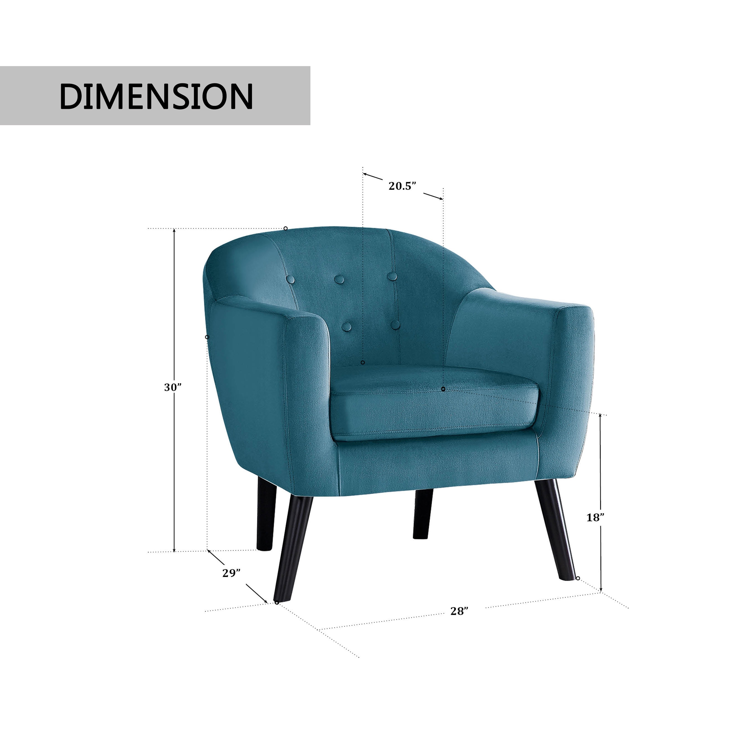Porter Velvet Tufted Accent Chair On Sale Bed Bath Beyond