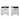 20 Inch Multipurpose Storage Box with Caster Wheels, Set of 2, White