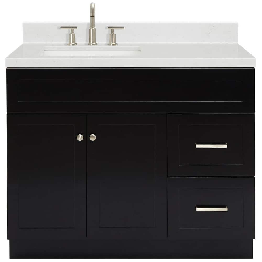 Ariel F042SLCQRVO Hamlet 42" Free Standing Single Basin Vanity Set