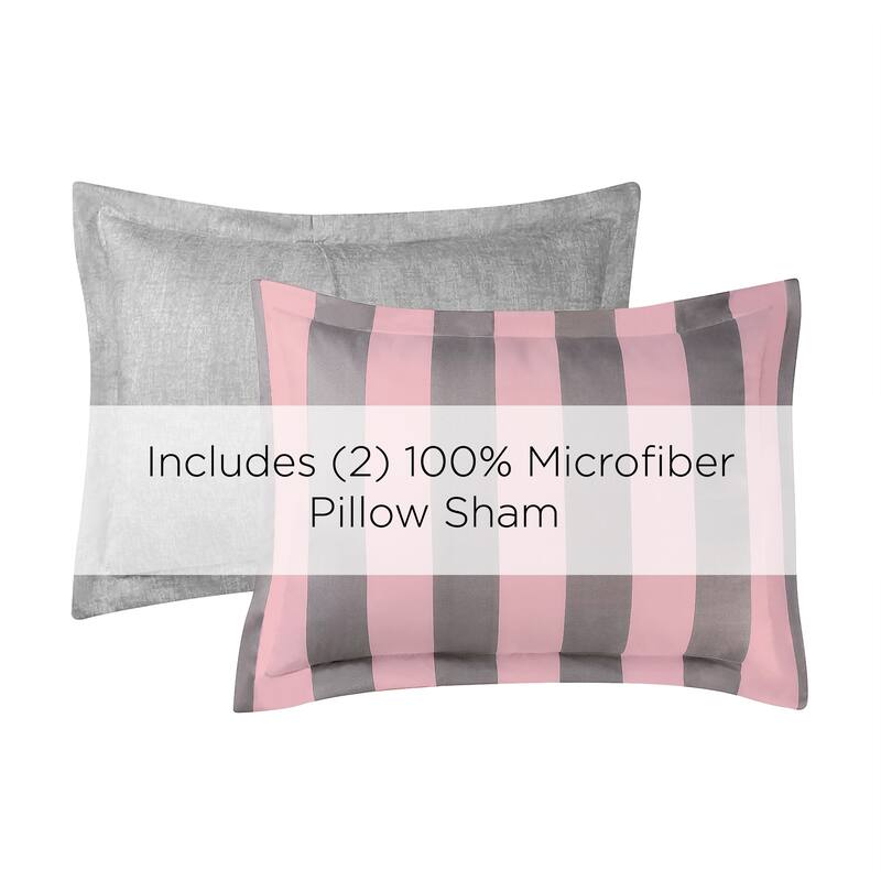 Juicy Reversible Cabana Stripe Bedding Set