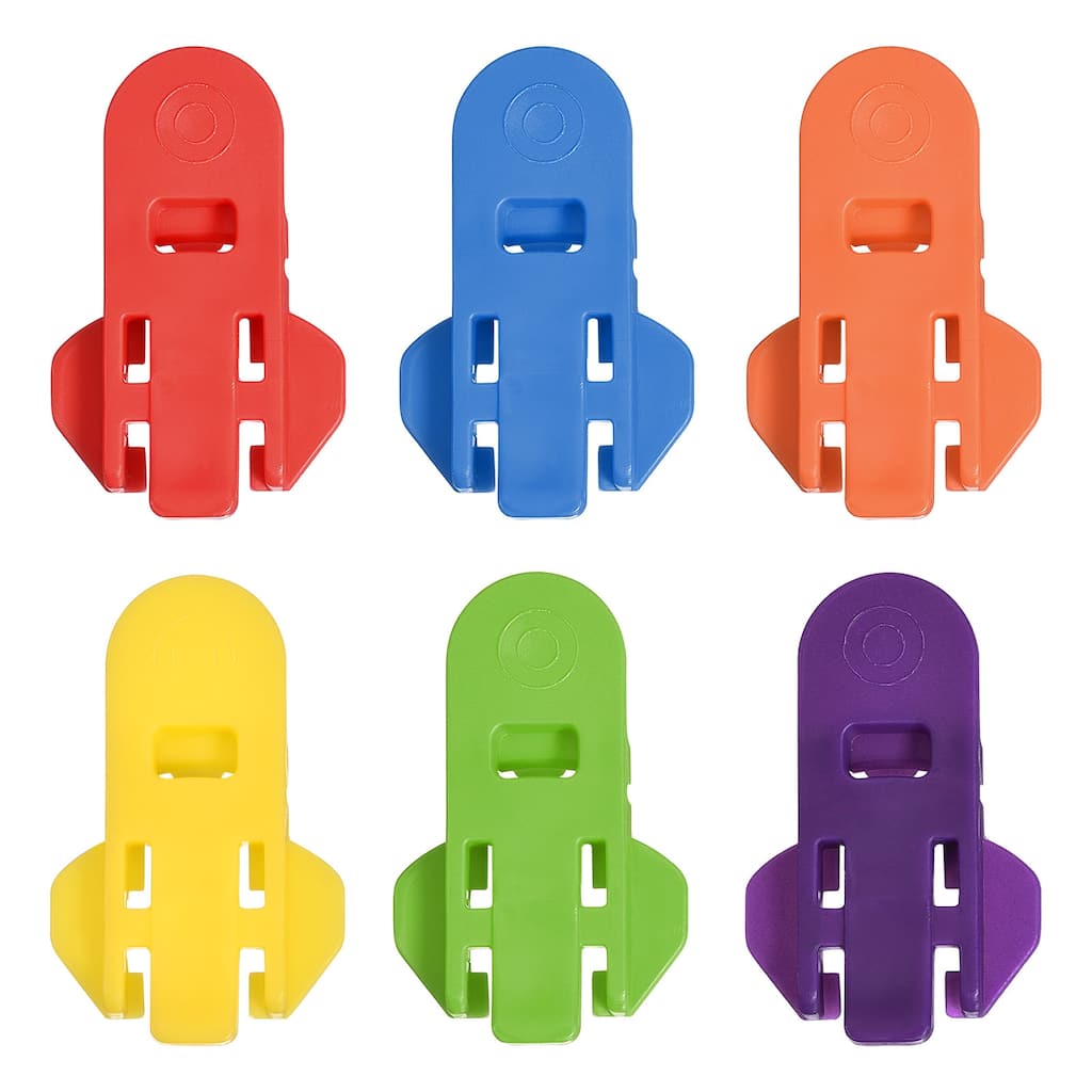 Manual Easy Can Opener, Plastic Beverage Can Covers Protector 6 Colors - 6 Colors