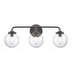preview thumbnail 25 of 35, Fairbanks 22.75'' Wide 3-Light Vanity Light Clear