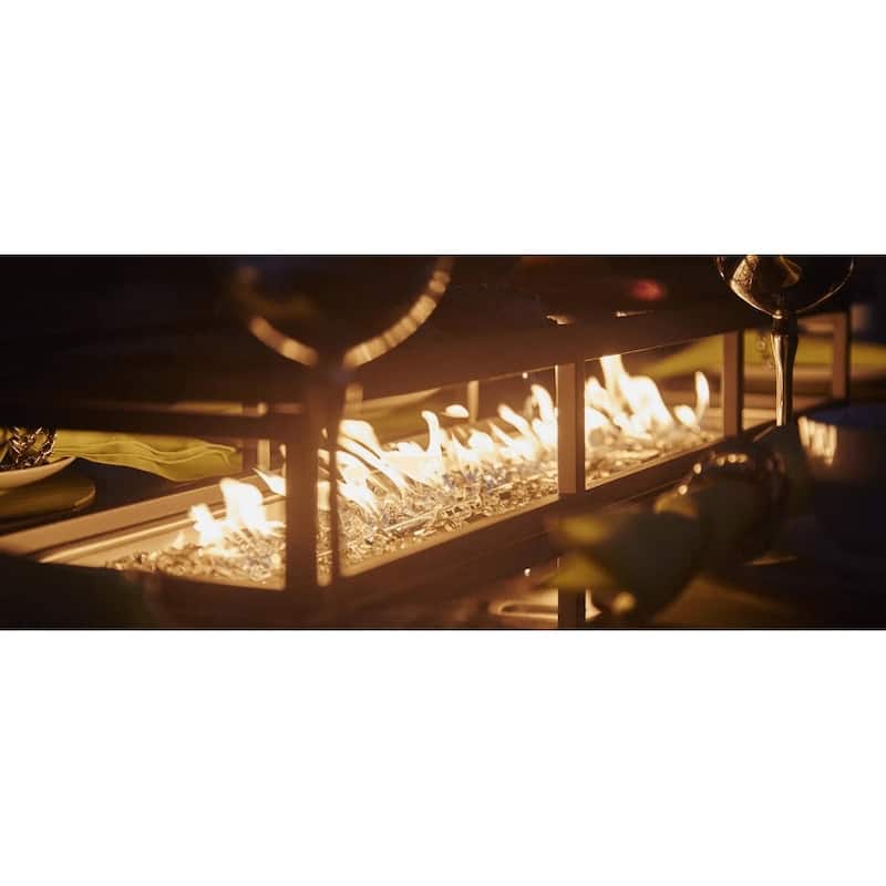 Moda Furnishings BBQ Plates For Gas Fire Rectangle Table