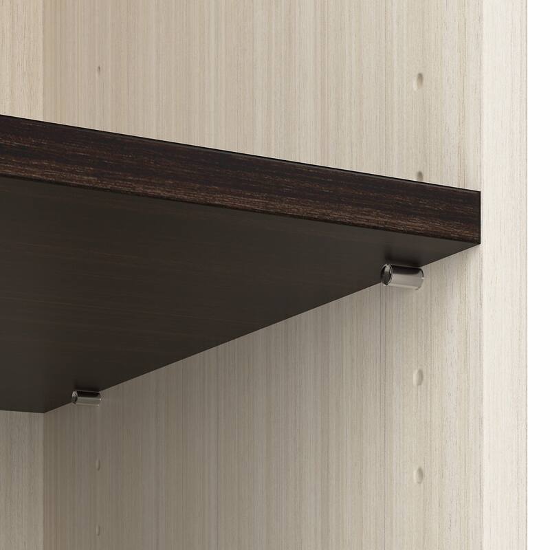 Lumina 24W Tall Storage Cabinet with Doors and Drawers by Bestar