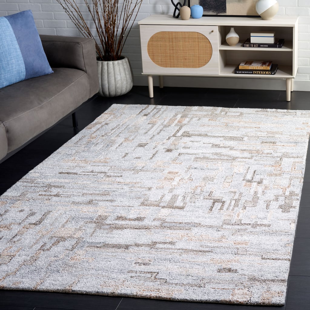 SAFAVIEH Handmade Abstract Brookie Contemporary Rug