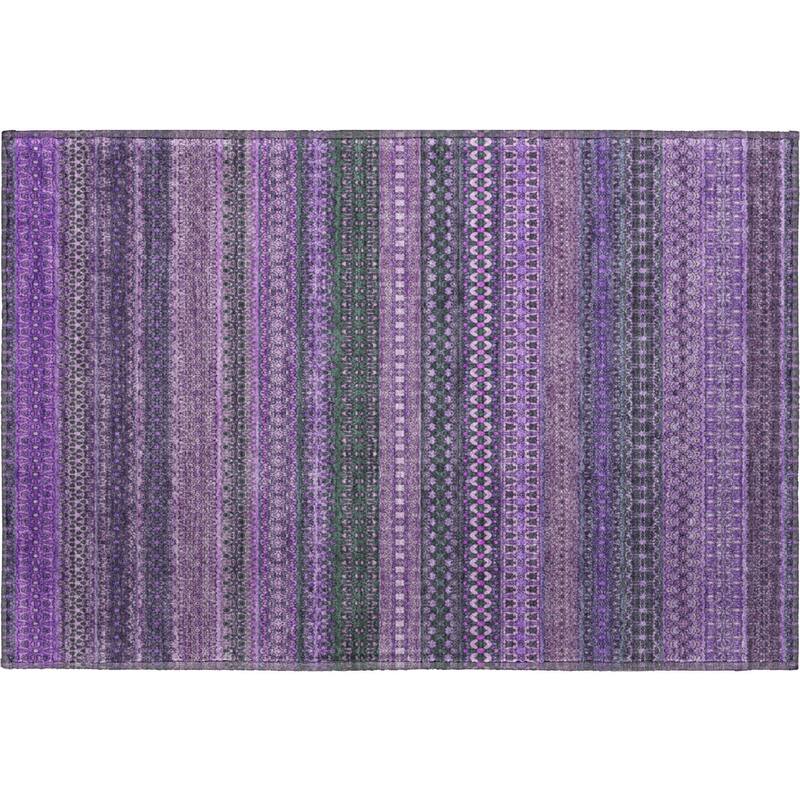 Premium Washable Super Soft Boho Stripes Mayfield Rug