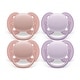 preview thumbnail 2 of 5, Philips Avent Ultra Soft Pacifier 0 to 6M in Lychee and Fresh Lilac 4 Pack