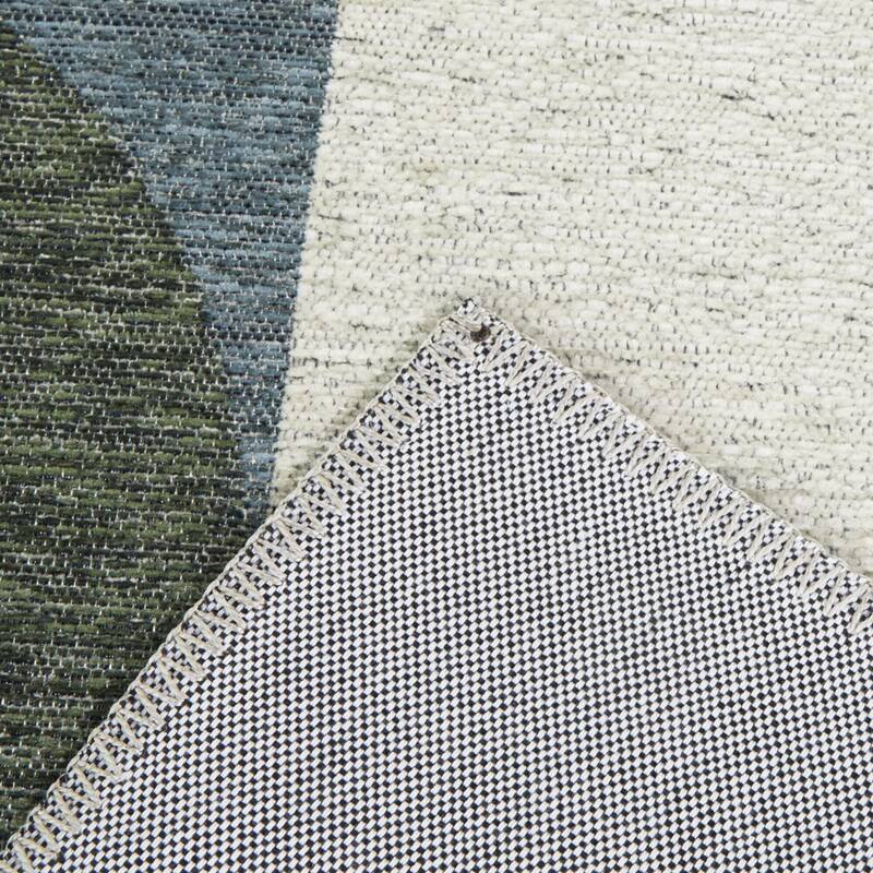 Dante Abstract Checkered Indoor/Outdoor Area Rug