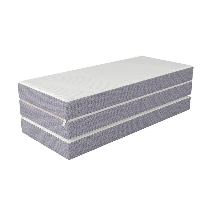 AFI, CoolSoft Size 6" Memory Foam Folding Mattress