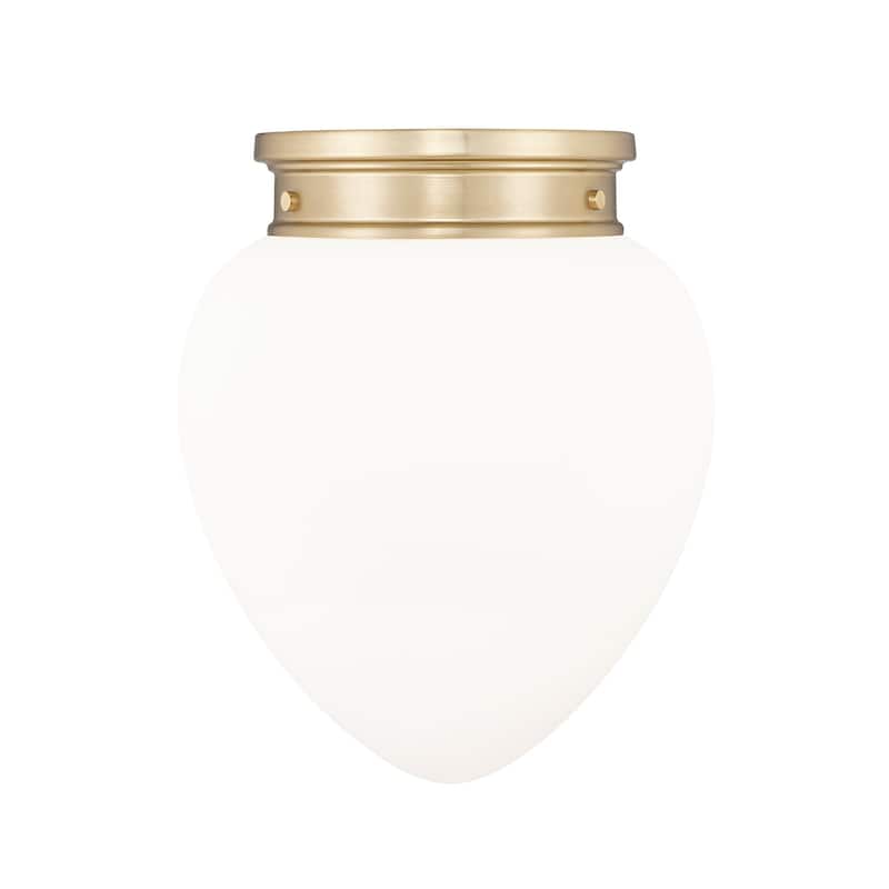 Z-Lite 1945F12 Gideon 13" Wide Flush Mount Urn Ceiling Fixture