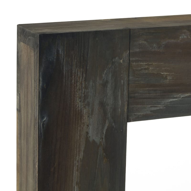 Vintage Wood Framed Dressing Mirror Floor Mirror Farmhouse