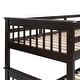 preview thumbnail 15 of 13, Stairway Design Twin-over-Full Bunk Bed with Storage and Guard Rail for Bedroom
