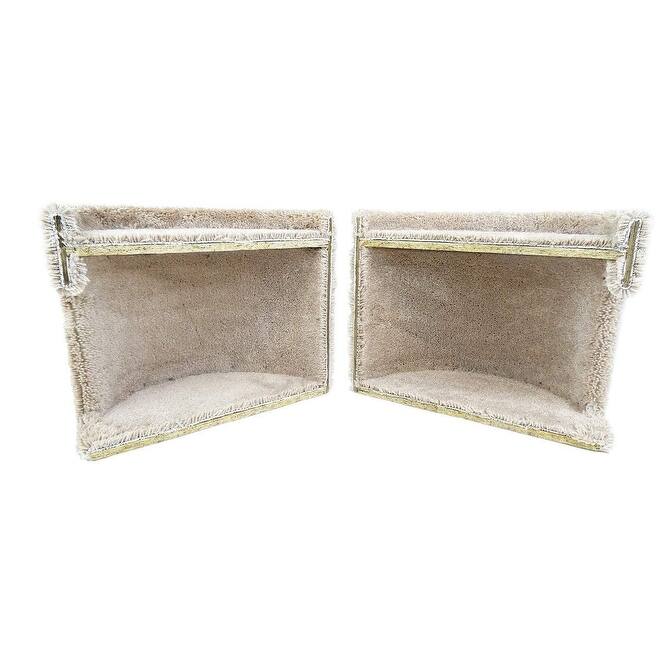 Solid Wood 4-Level Cat Tree with Plush Perches and Sisal Scratching Posts for Multiple Cats