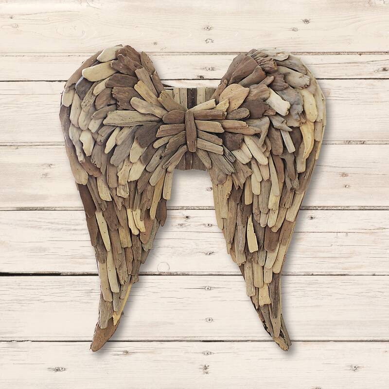 Driftwood Angel Wings