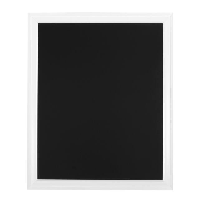 Bosc Framed Magnetic Chalkboard - 27.5x33.5 - White