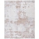 preview thumbnail 5 of 19, SAFAVIEH Whisper Haretina Modern Abstract Rug 9' x 12' - Beige/Light Grey - Rectangle