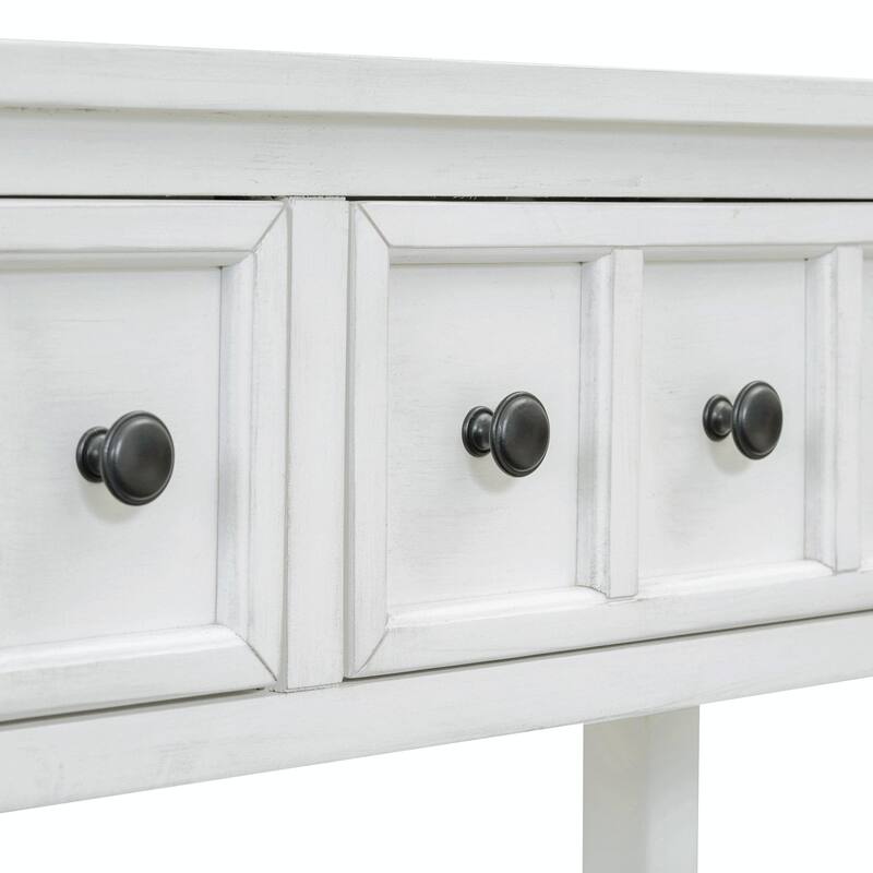 Rustic 60" Entryway Console Table