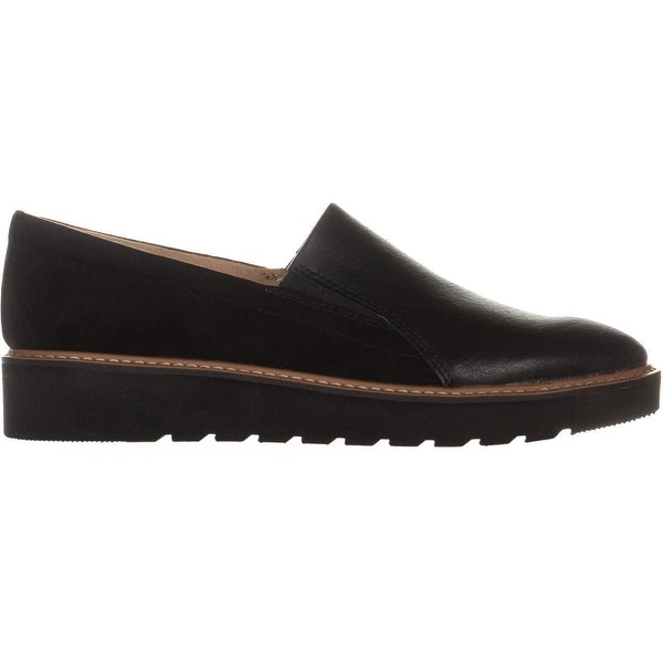 effie platform wedge loafer