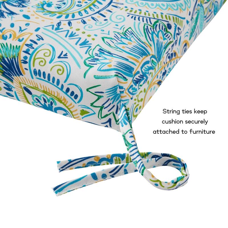 Greendale Home Fashions Outdoor High Back Chair Pad
