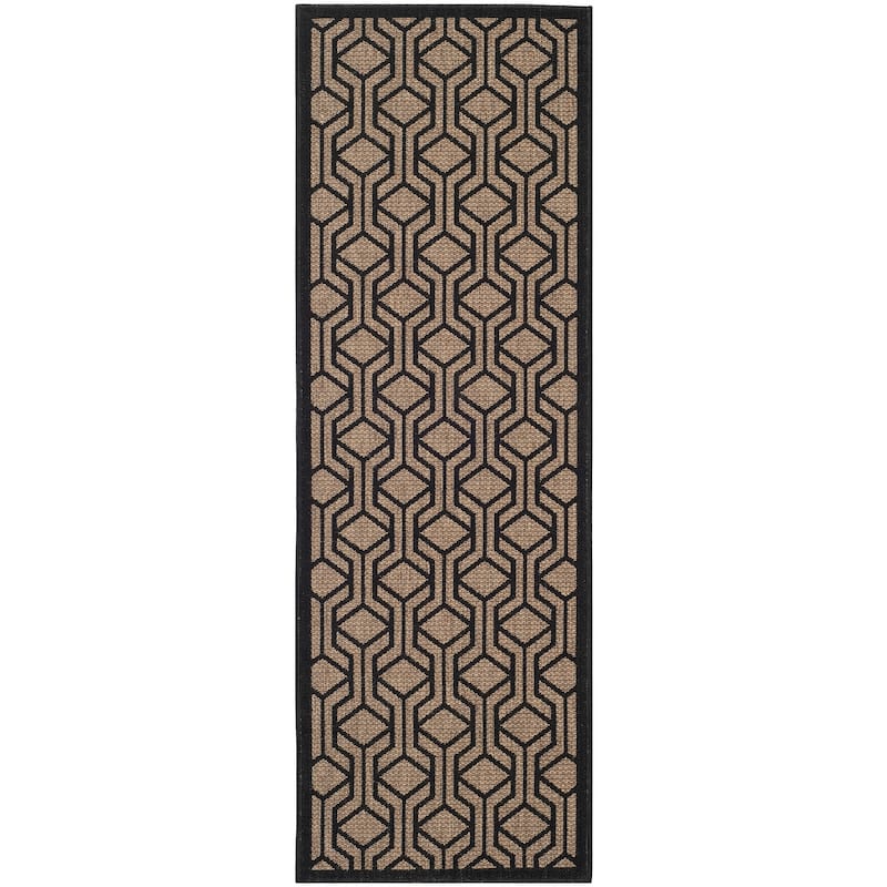 SAFAVIEH Courtyard Jeanine Indoor/ Outdoor Waterproof Patio Backyard Rug