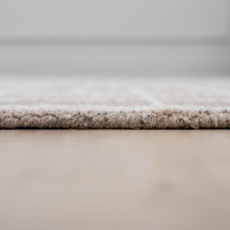 Alora Decor Lofton Geometric Contemporary Wool Rug