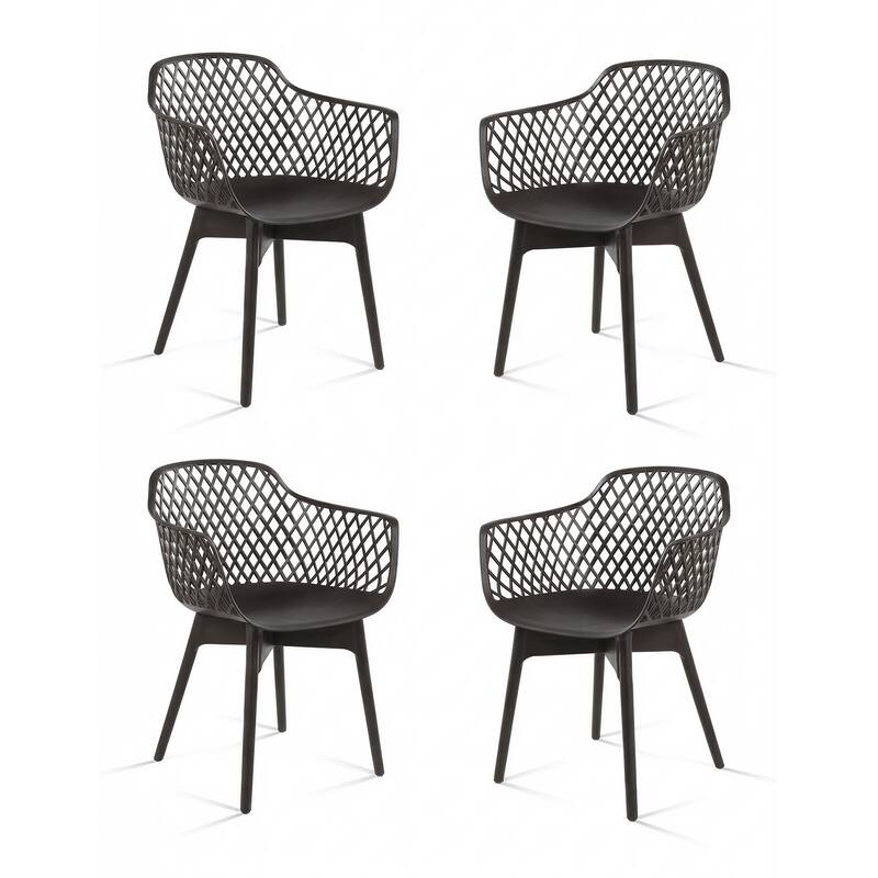 Aoodor Modern Dining Chairs Set of 4 - Brown