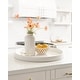preview thumbnail 52 of 89, Kate and Laurel Lipton Round Decorative Tray with Metal Handles