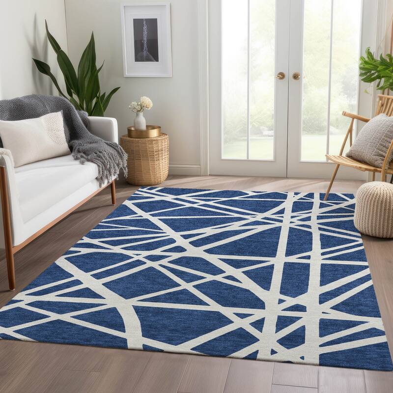 Premium Washable Super Soft Contemporary Harvey Mayfield Rug