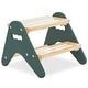 preview thumbnail 15 of 24, Dream On Me JPMA Certified Skyward Multipurpose Kids Step Stool with Anti-Slip Base Olive