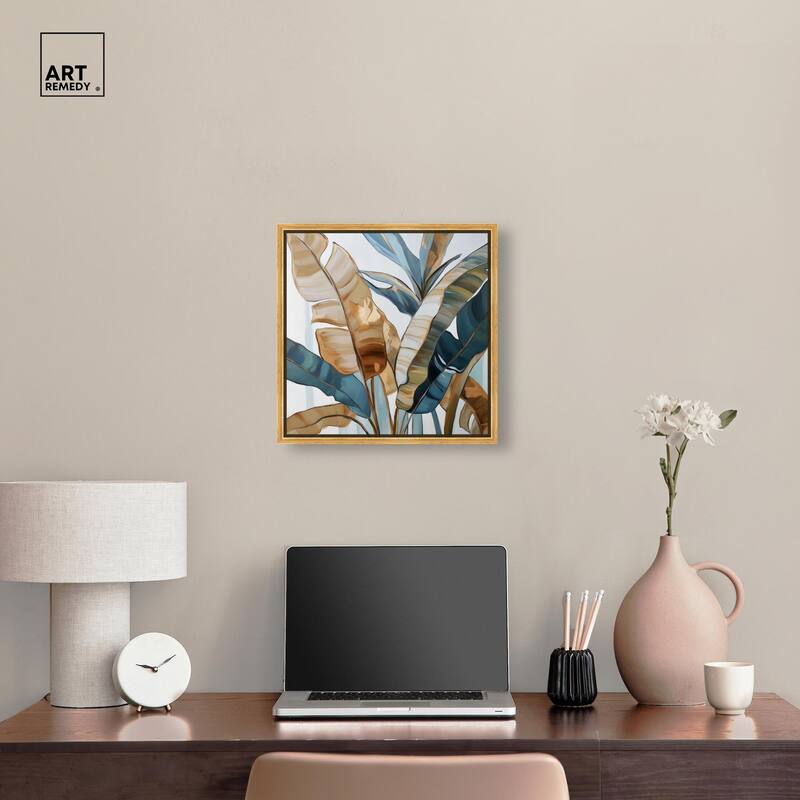 Paradise Fronds II Canvas by Art Remedy