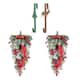 Option 4-piece Teardrop & Tree Reindeer Hangers